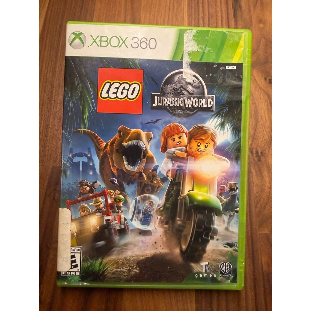 LEGO Jurassic World (Microsoft Xbox 360) CIB w/ Manual-Tested & Working
